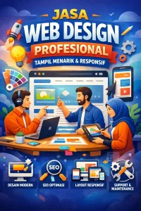 Jasa Web Design Profesional: Solusi Website Cepat, SEO Friendly, dan Mobile Responsive